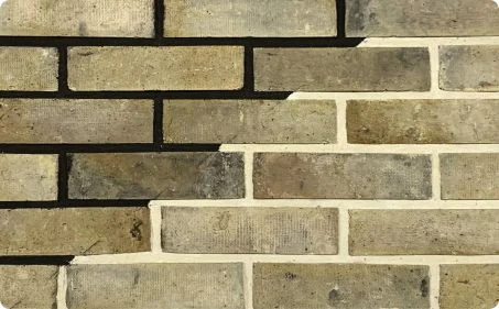 Vincent Rustic Jute brick texture