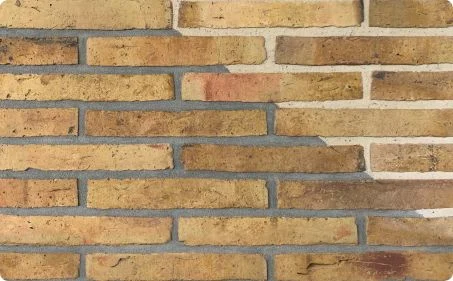 Southampton Yellow Linear brick texture