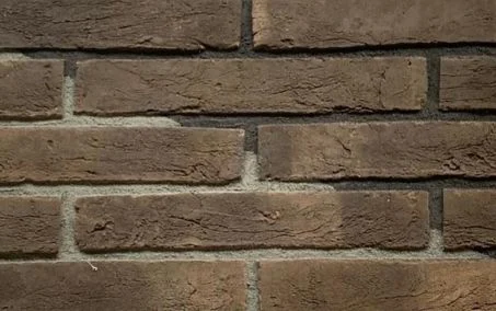 Brampton Brown Linear brick texture
