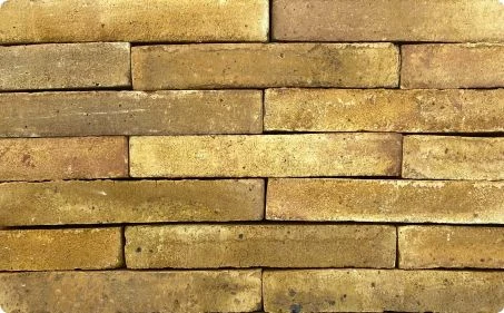 Derby Yellow Linear brick texture